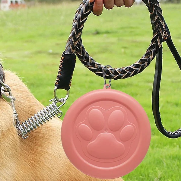 Portable 2-in-1 Pet Travel Bowl with Lid Water Dish