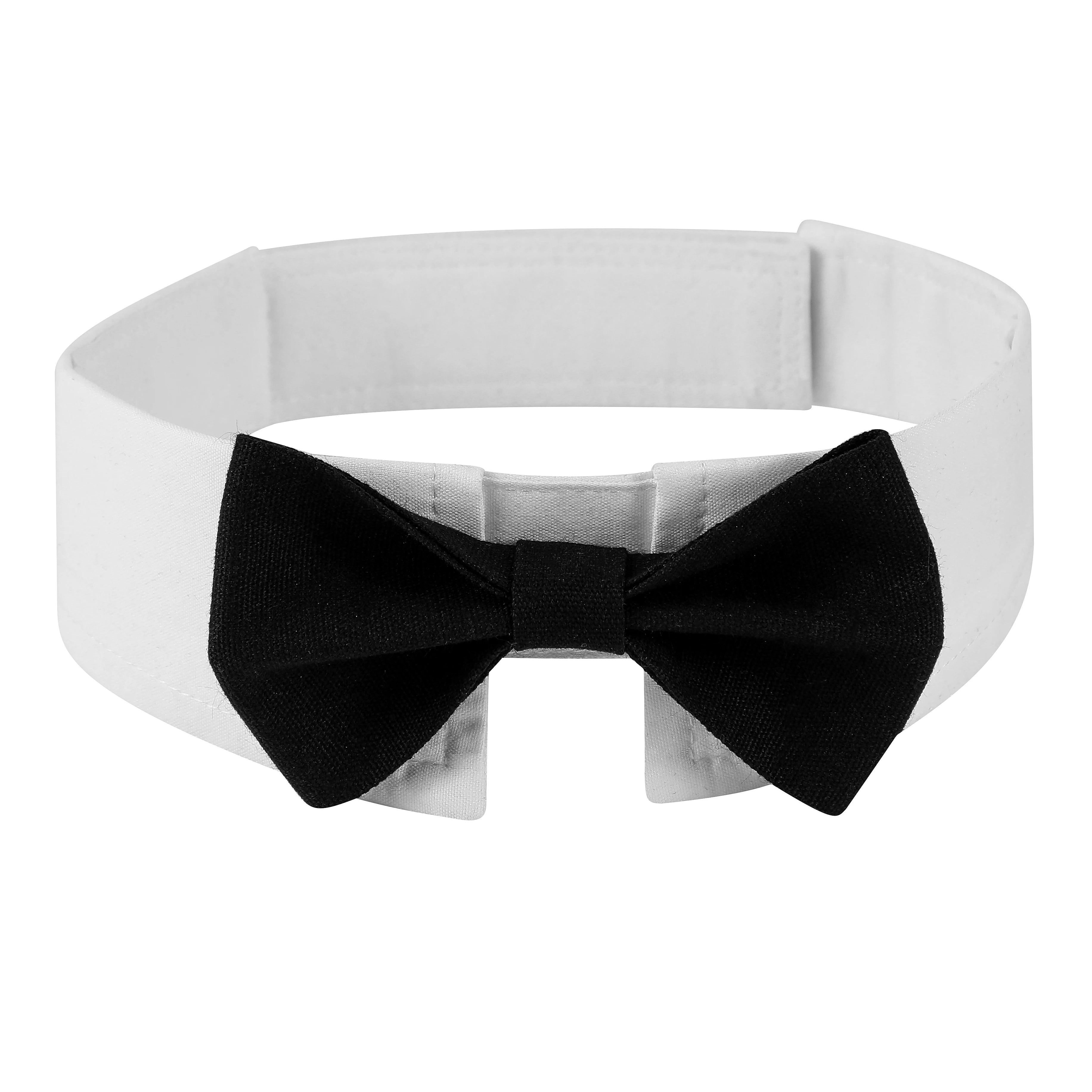 Adjustable Pet Tuxedo Bow Tie Collar