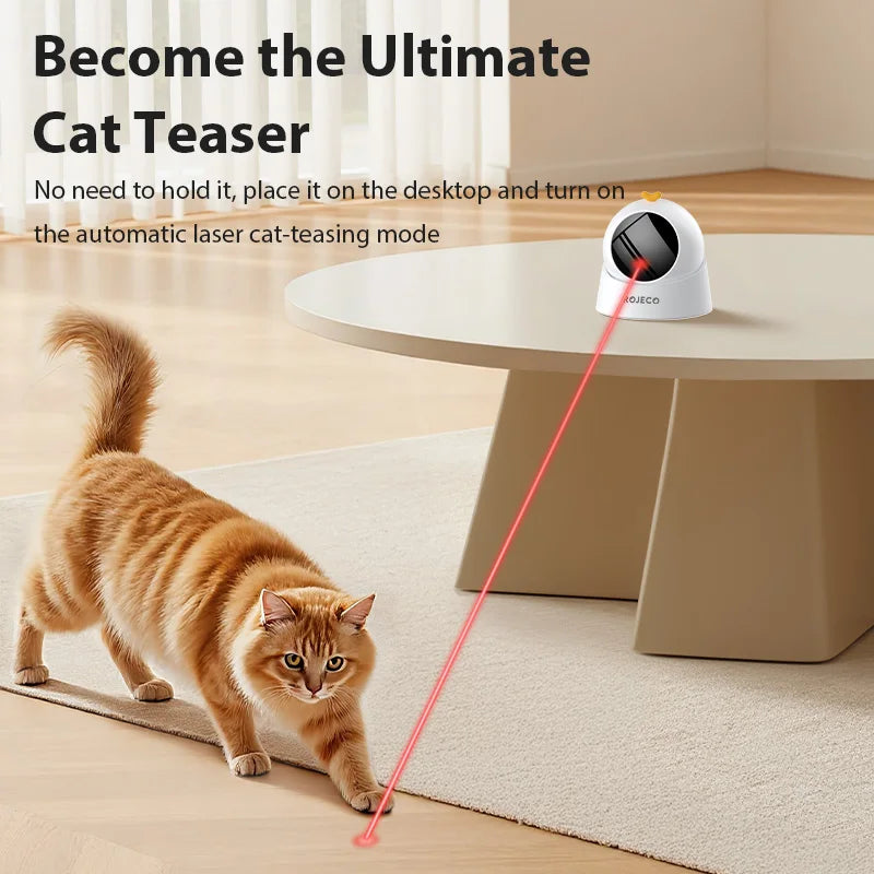 Cat Laser Toy -Rechargeable Smart Motion with Magnetic Base