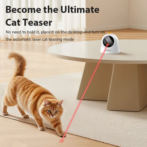 Cat Laser Toy -Rechargeable Smart Motion with Magnetic Base