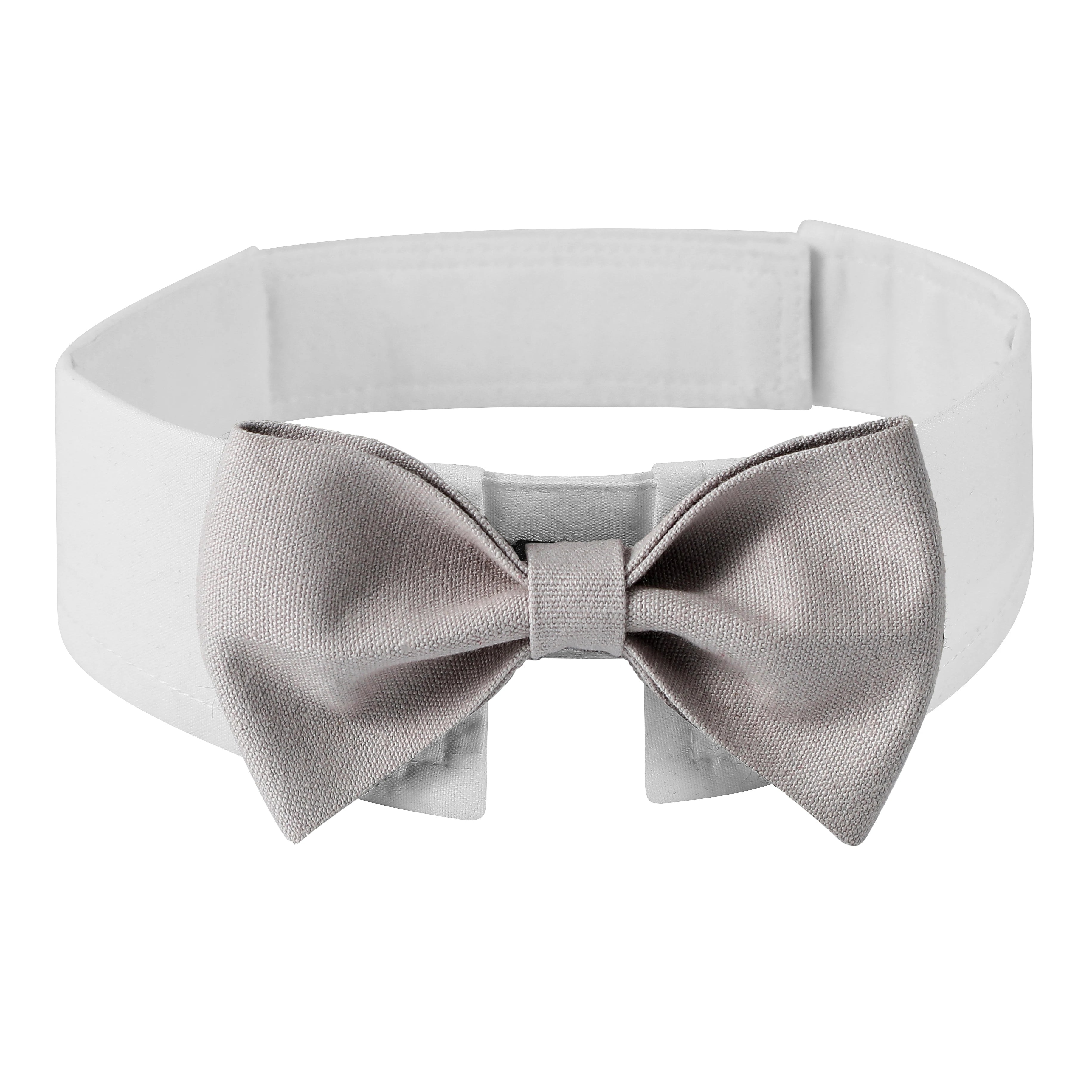 Adjustable Pet Tuxedo Bow Tie Collar