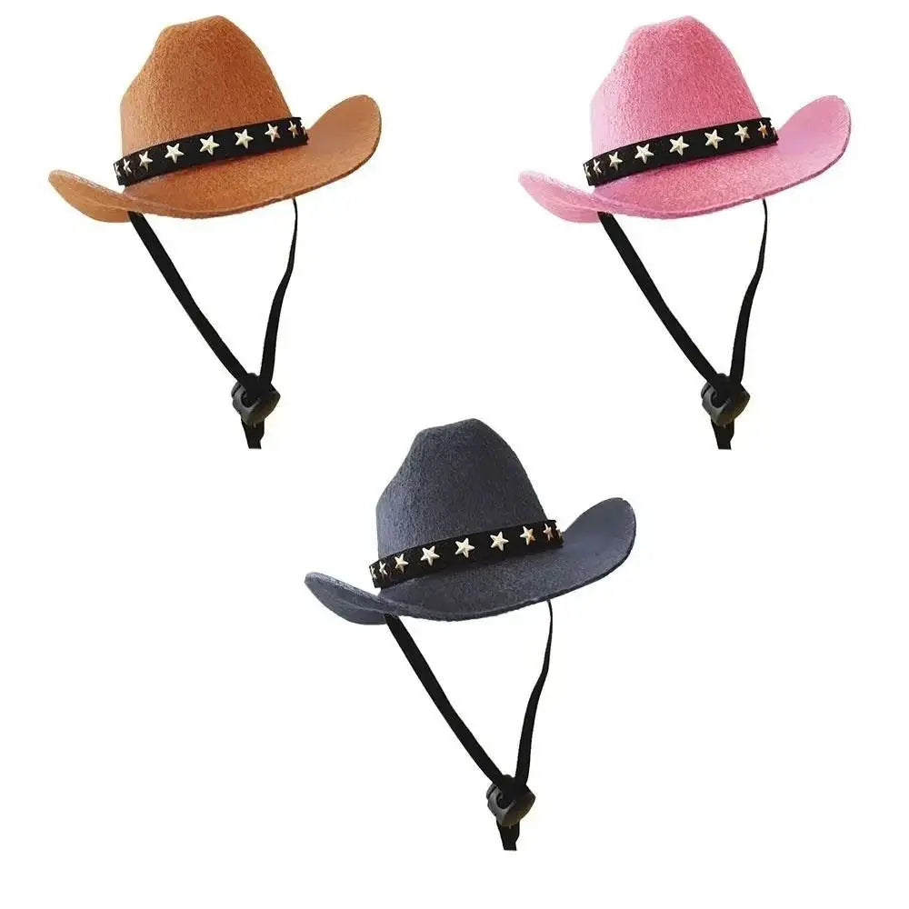 Adjustable Cowboy Hat for Dogs & Cats