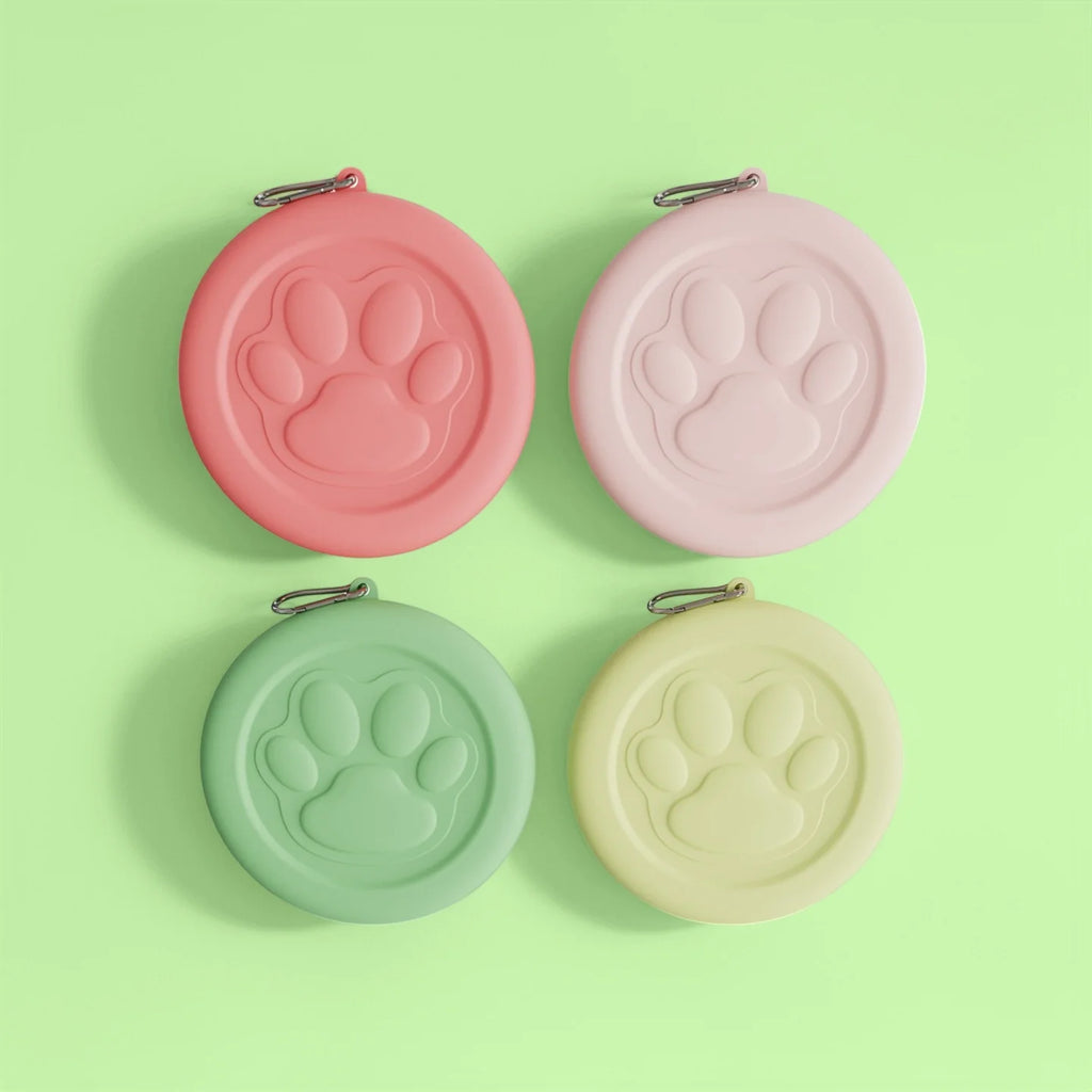 Portable 2-in-1 Pet Travel Bowl with Lid Water Dish