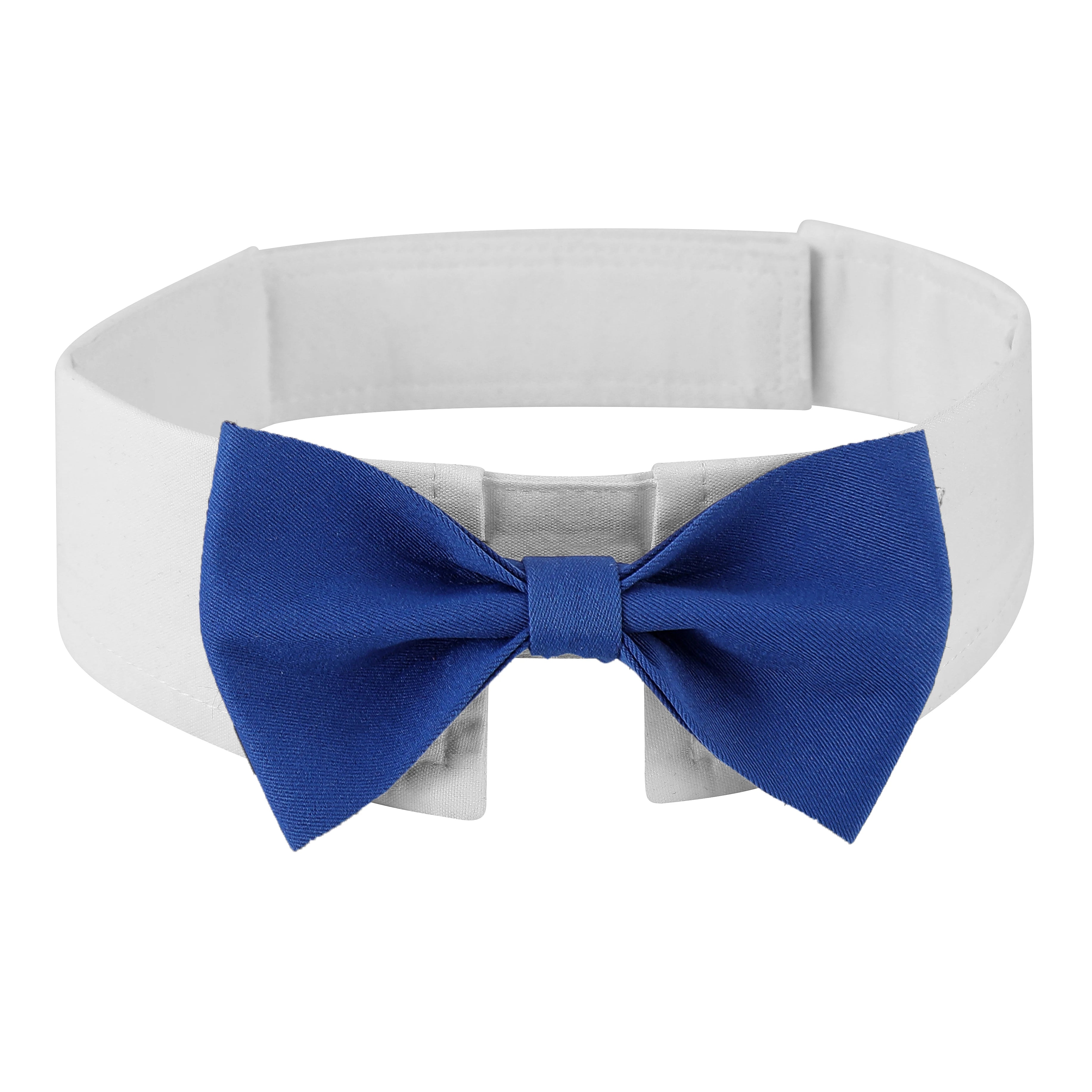 Adjustable Pet Tuxedo Bow Tie Collar